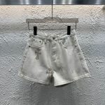 Chrome Hearts Denim Shorts For Summer