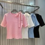 Balmain Jacquard Short Sleeves