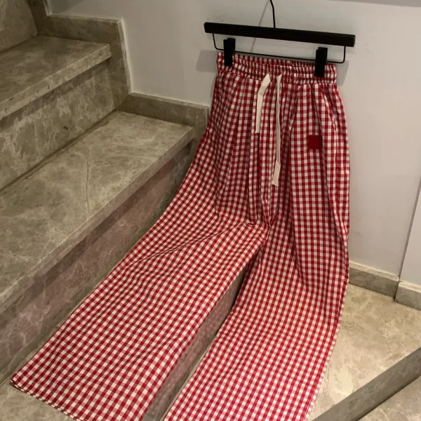 Acne Studios Plaid Trousers