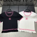 Chanel Jacquard Short Sleeves