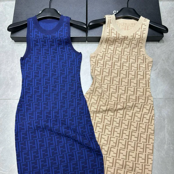 Fendi Jacquard Dresses