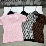 Fendi Jacquard Short Sleeves