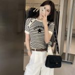 Dior Jacquard Short-Sleeved Shirts For Summer