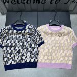 Fendi Jacquard Short Sleeves