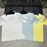 Chrome Hearts Leather Short Sleeves