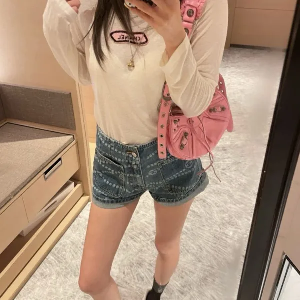 Chanel Denim Shorts