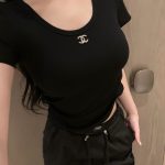 Chanel Lace Short Sleeves