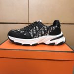 Dior Printed Fabric Casual Shoes