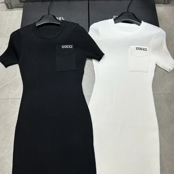 Gucci Jacquard Short-Sleeved Top