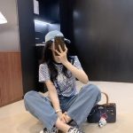 Celine Denim Short-Sleeved Shirt