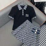 Dior Jacquard Short-Sleeved Shirts