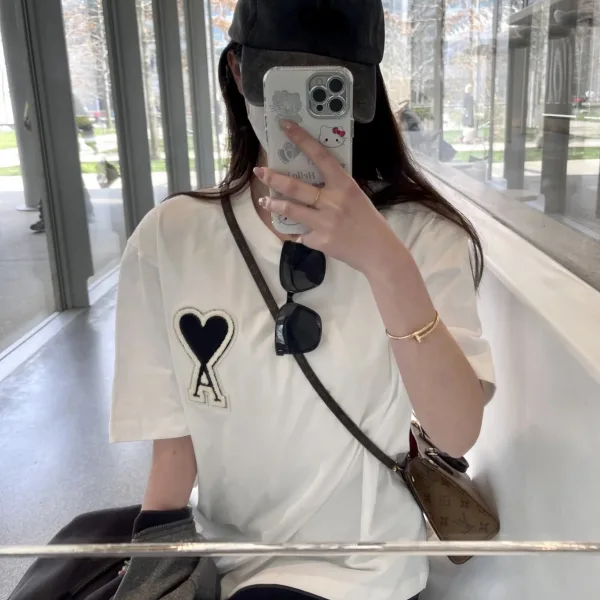 Ami Cotton Short Sleeves