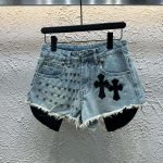 Chrome Hearts Denim Shorts