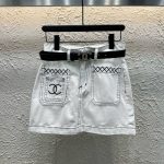 Chanel Denim Short Skirt