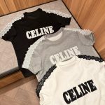 Celine Lace Short-Sleeved Shirts