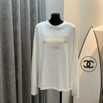 Acne Studios Gold Long-Sleeved T-Shirt
