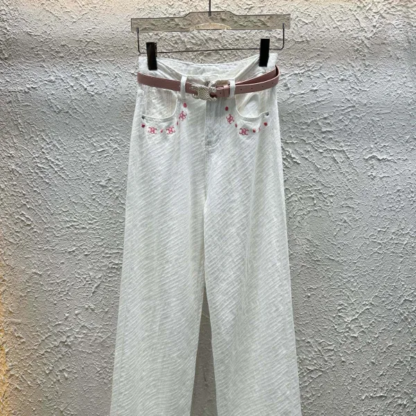Celine Leather Pants