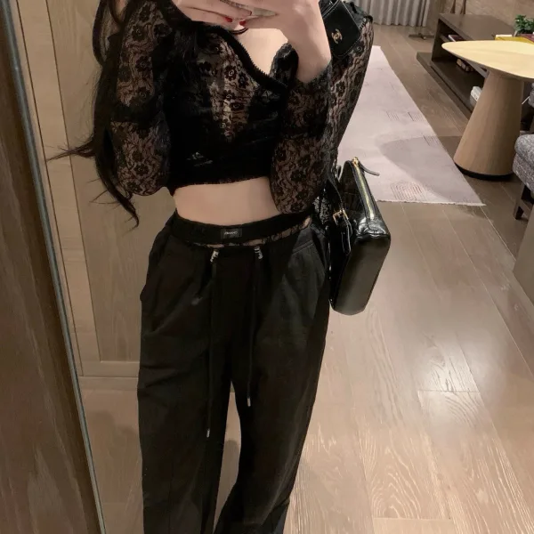 Chanel Lace Trousers