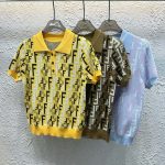 Fendi Jacquard Short Sleeves