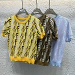 Fendi Jacquard Short Sleeves