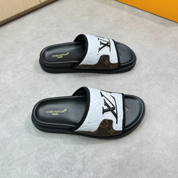 Louis Vuitton Calfskin Slippers
