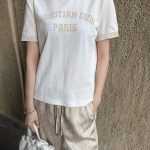 Dior Printed Fabric Short-Sleeved Shirts