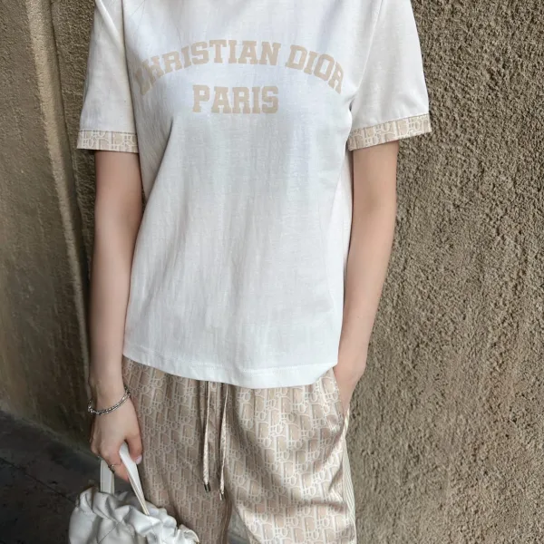 Dior Printed Fabric Short-Sleeved Shirts