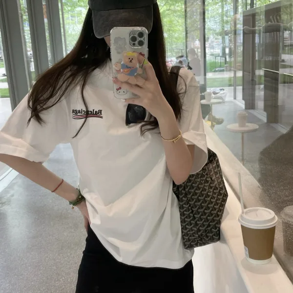 Balenciaga Cotton Short Sleeves For Summer