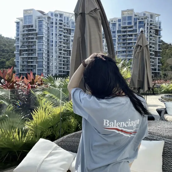 Balenciaga Cotton Short Sleeves For Summer