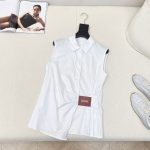 Loewe Leather Sleeveless Shirt