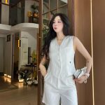 Dior Linen Sleeveless For Summer