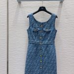 Fendi Denim Dresses
