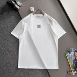 Loewe Cotton Short-Sleeved T-Shirt For Early Spring