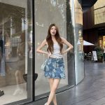 Fendi Cotton Short Skirt