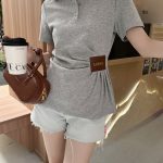 Loewe Leather Short-Sleeved Polo Shirt