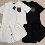 Louis Vuitton Jacquard Short-Sleeved Shirts