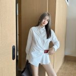 Loewe Breathable Fabric Long-Sleeved Shirt