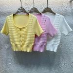 Celine Gold Short Sleeves