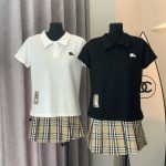 Burberry Plaid Short-Sleeved Shirts