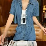 Loewe Denim Short-Sleeved Shirts