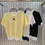 Celine Leather Short Sleeves