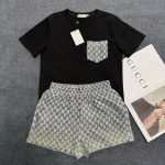 Gucci Jacquard Short-Sleeved Shirts
