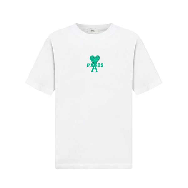 Ami Silicone Short-Sleeved T-Shirt For Spring