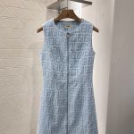 Fendi Jacquard Sleeveless