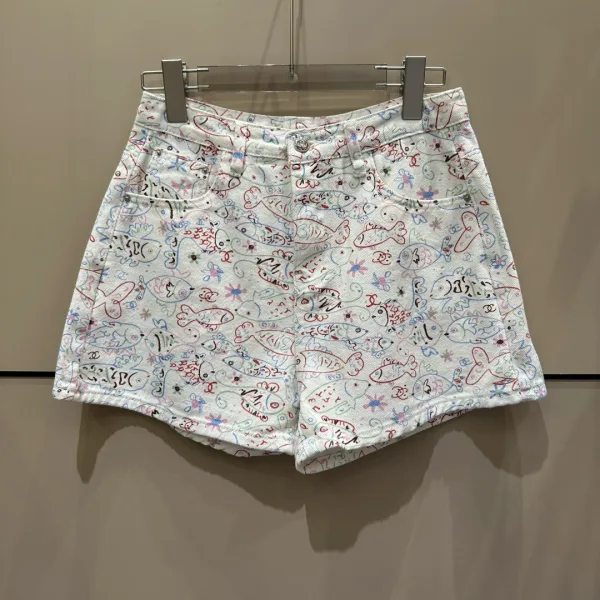 Chanel Denim Shorts