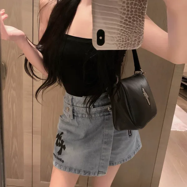 Chrome Hearts Denim Shorts