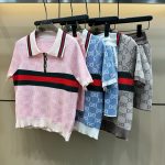 Gucci Diamond Short-Sleeved Shirts