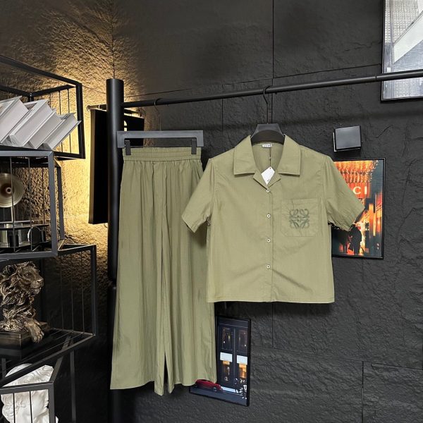Loewe Short-Sleeved Shirt For Autumn
