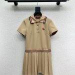 Gucci Gold Short-Sleeved Shirts