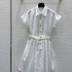 Louis Vuitton Gold Short-Sleeved Shirts